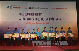 Giao lưu "Khởi nghiệp và trải nghiệm thực tế" cho sinh viên