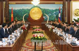 Chủ tịch nước Trần Đại Quang hội đàm với TBT, Chủ tịch nước Lào