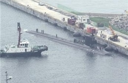Tàu ngầm hạt nhân mới của Mỹ cập cảng Hàn Quốc
