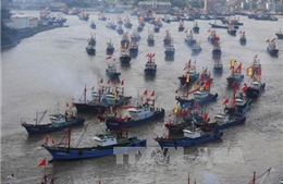 Bị truy quét, tàu cá Trung Quốc rút khỏi vùng biển liên Triều 