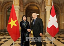 Phó Chủ tịch nước Đặng Thị Ngọc Thịnh thăm, làm việc tại Thụy Sĩ