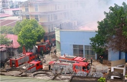 Vụ cháy ở 109 đường Trường Chinh đã được dập tắt 