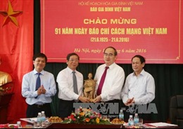 Đ/c Nguyễn Thiện Nhân chúc mừng Ngày báo chí Cách mạng Việt Nam 