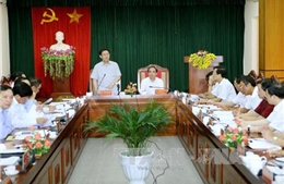 Phó Thủ tướng Vương Đình Huệ làm việc tại tỉnh Tuyên Quang