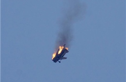 Máy bay chiến đấu Syria rơi ngay sau khi cất cánh 