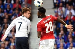 Pháp và Thụy Sĩ chia điểm trong lượt trận cuối cùng bảng A