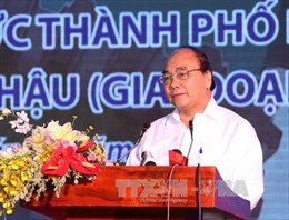 Thủ tướng dự lễ khởi công một số công trình quan trọng tại TP Hồ Chí Minh