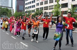 Người Việt dự lễ hội văn hoá ở Frankfurt