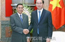 Chủ tịch nước tiếp Chủ nhiệm Văn phòng Chủ tịch nước Lào