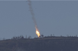 Máy bay chiến đấu Syria rơi ở miền Đông 