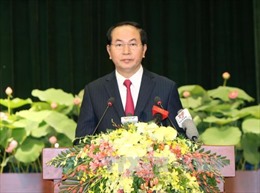 Phát biểu của Chủ tịch nước tại Lễ kỷ niệm 40 năm ngày Sài Gòn mang tên Bác