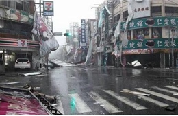 Bão Nepartak khiến 3 người thiệt mạng tại Đài Loan