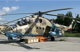 Mi-25 bị IS bắn rơi, hai phi công Nga thiệt mạng