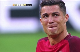 Những giọt nước mắt của Cristiano Ronaldo