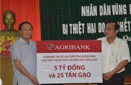 Agribank chung tay vì ngư dân 4 tỉnh miền Trung