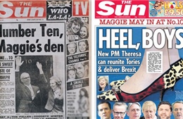 Tranh cãi việc báo Anh soi mói giày của bà Theresa May