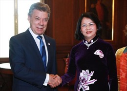 Phó Chủ tịch nước Đặng Thị Ngọc Thịnh thăm Colombia 