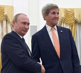 Tổng thống Putin thảo luận với Ngoại trưởng Mỹ vấn đề Syria và Ukraine