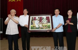 Tổng Bí thư Nguyễn Phú Trọng thăm, làm việc tại tỉnh Lai Châu