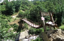 Nhiều cầu treo ở Lào Cai xuống cấp nghiêm trọng 