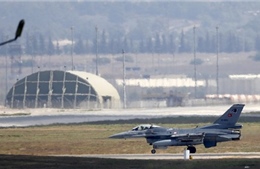 Mỹ tạm ngừng không kích IS từ căn cứ ở Thổ Nhĩ Kỳ