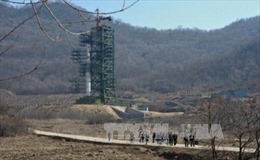 "Chuyển động đáng ngờ" tại khu thử hạt nhân Triều Tiên