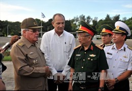 Đoàn đại biểu cấp cao Bộ Quốc phòng thăm chính thức Cuba