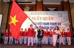 Đoàn thể thao Việt Nam xuất quân dự Olympic Rio