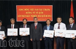 Người Việt tại Ukraine ủng hộ xây Khu tưởng niệm Gạc Ma