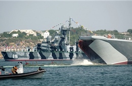 Các hạm đội khoe sức mạnh nhân ngày Hải quân Nga