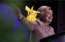 Pokemon trở thành “mồi nhử” cử tri của đảng Dân chủ