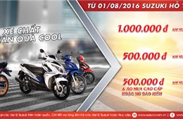 Rinh xe chất lượng - Nhận quà Cool từ Suzuki