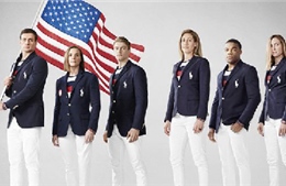 Đồng phục gợi cờ... Nga, tuyển Olympic Mỹ hứng gạch