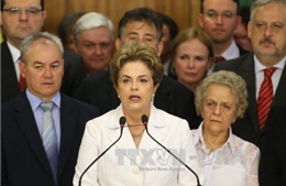 Ủy ban Thượng viện Brazil thông qua báo cáo phế truất bà Rousseff 