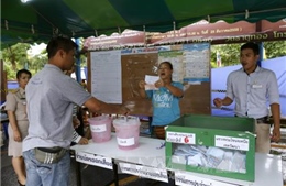 Thái Lan kiểm xong 94% phiếu trưng cầu ý dân