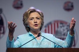 Bà Clinton dẫn điểm đối thủ trên phạm vi toàn quốc