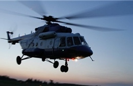 Trực thăng quân sự hạ cánh khẩn cấp tại miền Đông Ukraine