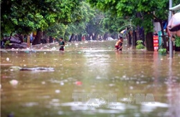 Bão số 3 gây ngập lụt tại các địa phương