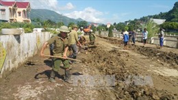 Lào Cai giúp dân khắc phục hậu quả mưa lũ
