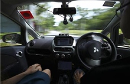 Xe taxi tự lái đầu tiên trên thế giới vận hành tại Singapore