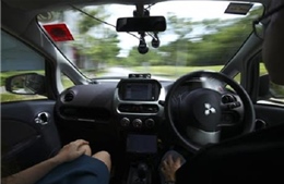 Xe taxi tự lái đầu tiên trên thế giới vận hành tại Singapore