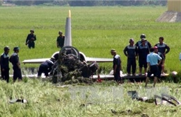 Máy bay quân sự gặp nạn khi bay huấn luyện tại Phú Yên