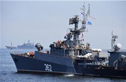 Hạm đội Thái Bình Dương Nga tập trận trên biển Okhotsk