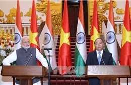 Thủ tướng Nguyễn Xuân Phúc hội đàm với Thủ tướng Narendra Modi 