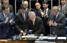 Biểu tình phản đối tân Tổng thống Brazil