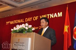 Tổng Lãnh sự Việt Nam tại Hong Kong và Ma Cao chiêu đãi mừng Quốc Khánh
