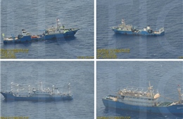 Philippines công bố ảnh tàu Trung Quốc ở bãi Scarborough 