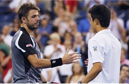 Wawrinka đụng độ Kei Nishikori ở bán kết