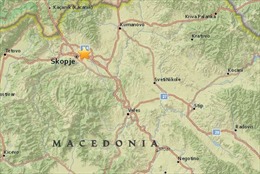 Động đất mạnh tại thủ đô Macedonia 