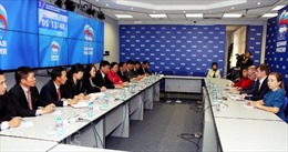 Trưởng Ban Dân vận Trung ương Trương Thị Mai làm việc tại Nga